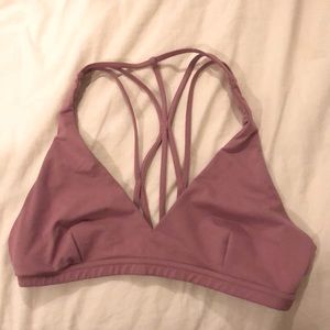 Lululemon blush sports bra